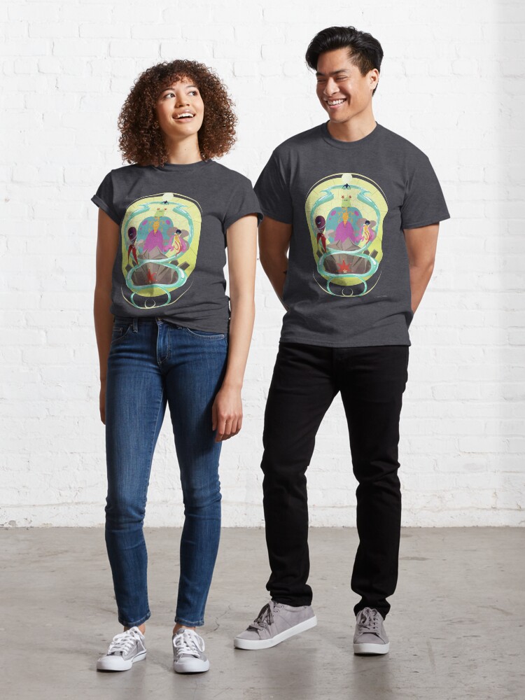 Thumbnail 1 of 7, Classic T-Shirt, Planetary Guardians designed and sold by Cosmographiarte.