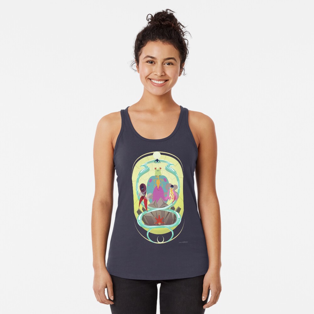 Item preview, Racerback Tank Top designed and sold by Cosmographiarte.