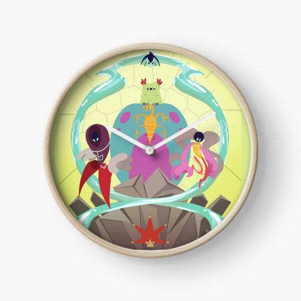 Planetary Guardians Clock