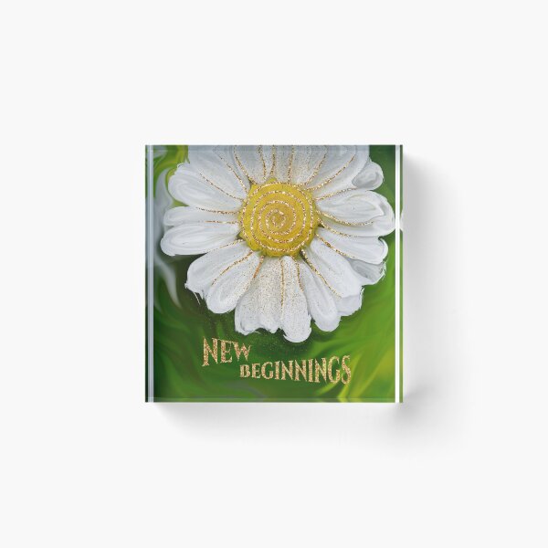 Item preview, New Beginnings - Daisy flower power designed and sold by MagaliC.
