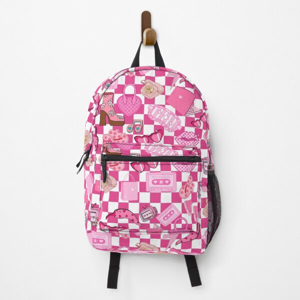 Item preview, Retro 60's barbie pink pattern designed and sold by BritishDelights.