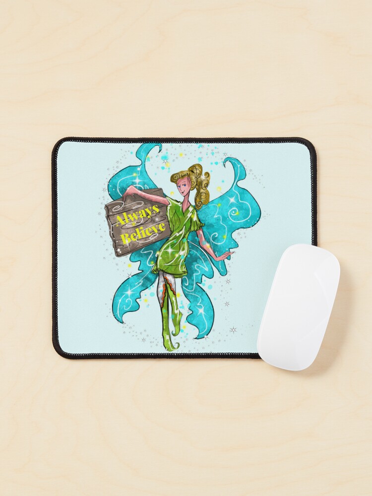Thumbnail 1 of 5, Mouse Pad, Iva the Inspirational Fairy™ designed and sold by TeelieTurner.