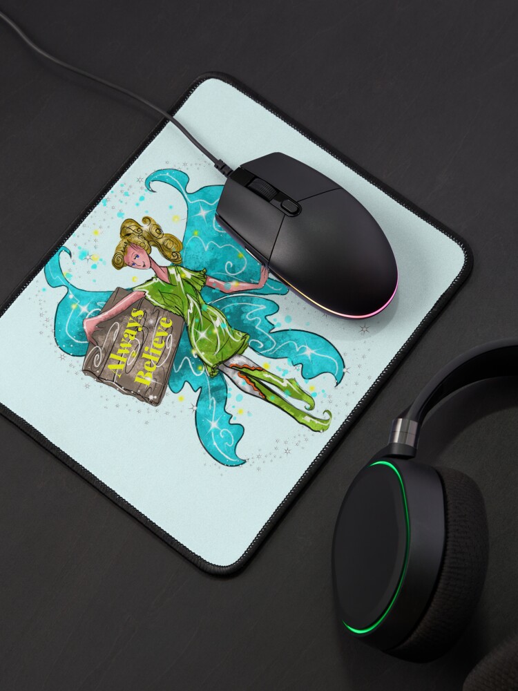 Thumbnail 4 of 5, Mouse Pad, Iva the Inspirational Fairy™ designed and sold by TeelieTurner.