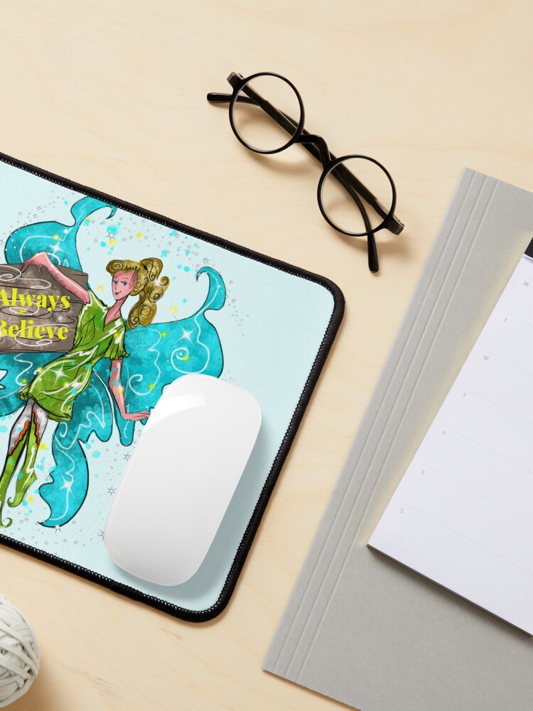 Thumbnail 3 of 5, Mouse Pad, Iva the Inspirational Fairy™ designed and sold by TeelieTurner.