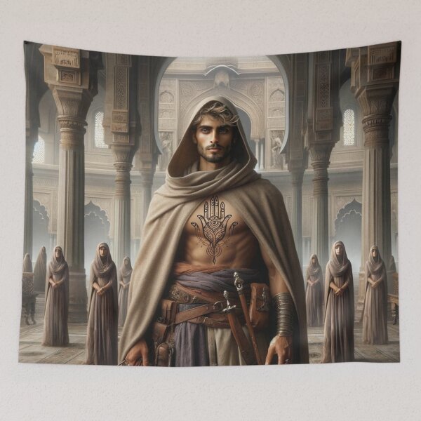 Item preview, Hamza the Teleporting Sage designed and sold by SparkedVisions.