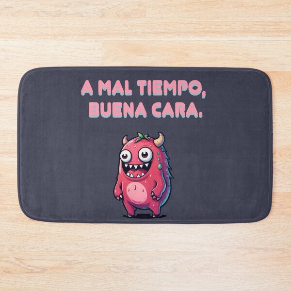 Item preview, At bad times, good face . spanish quotes designed and sold by La Loca.