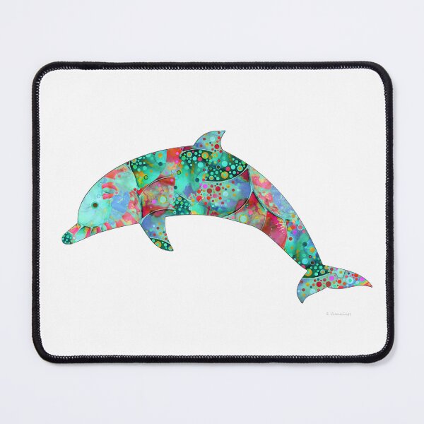 Item preview, Pure Enchantment Dolphin Porpoise Art designed and sold by Sharon Cummings Art.