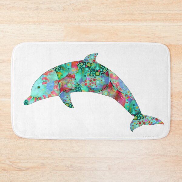 Item preview, Pure Enchantment Dolphin Porpoise Art designed and sold by Sharon Cummings Art.