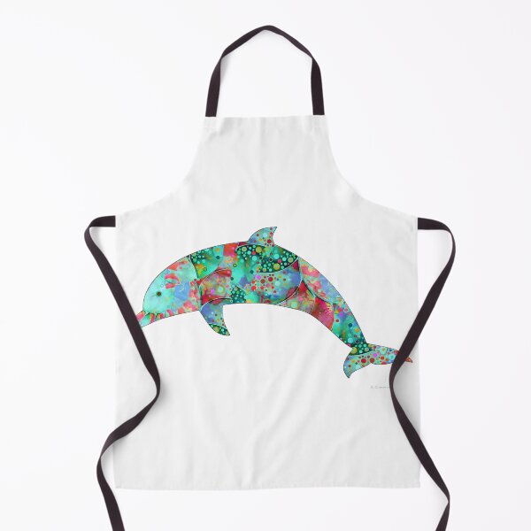 Item preview, Pure Enchantment Dolphin Porpoise Art designed and sold by Sharon Cummings Art.