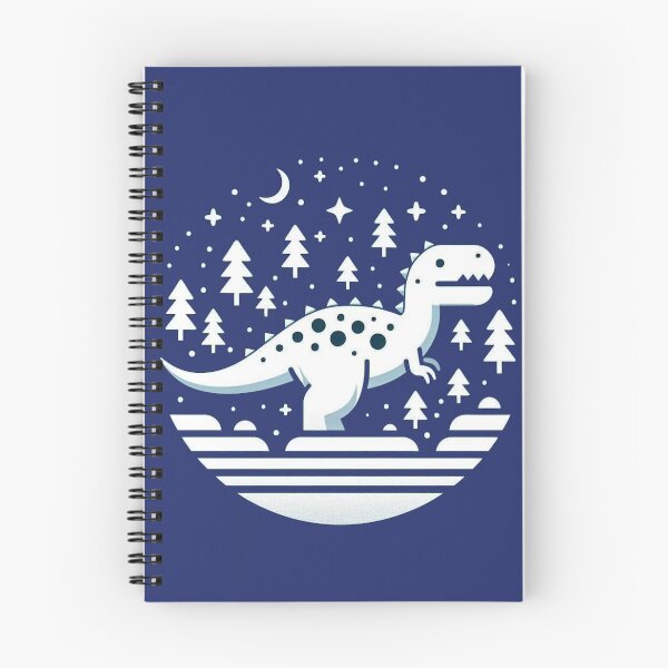 Item preview, White Pixel Christmas Dino designed and sold by Vkinsify.