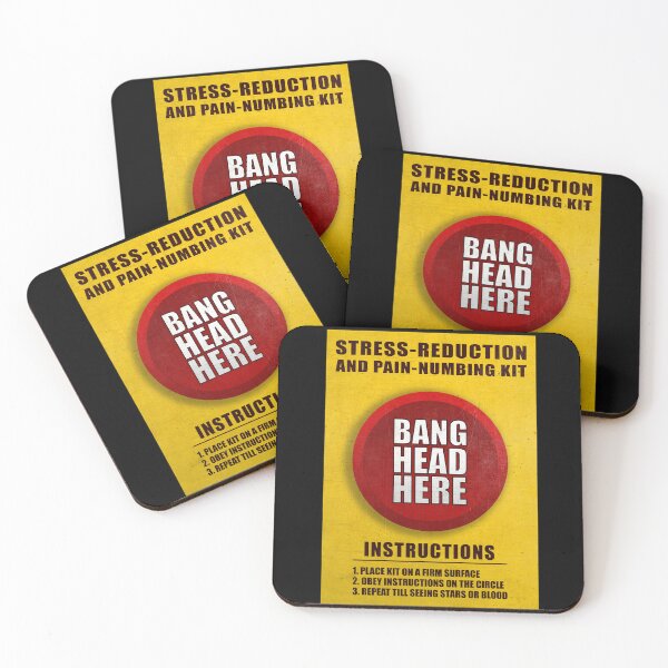 Item preview, Stress Reduction - Bang Head Here!!!  designed and sold by Groenendijk.