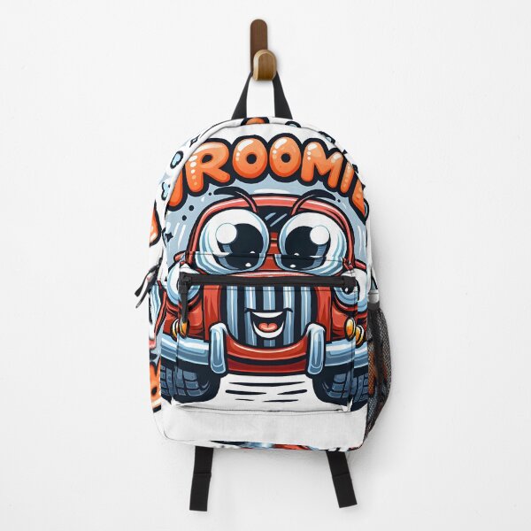 Item preview, Cheerful Cruise: Vroomie's Journey designed and sold by AI-Only Creations.