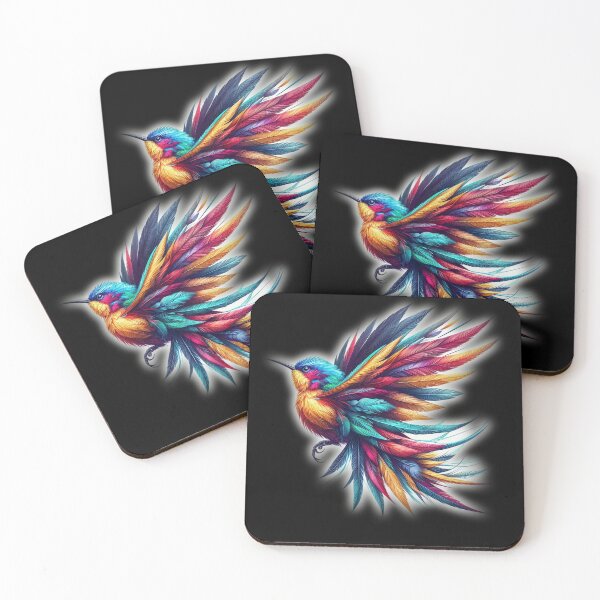 Item preview, Beautiful colored flying bird designed and sold by joana300.