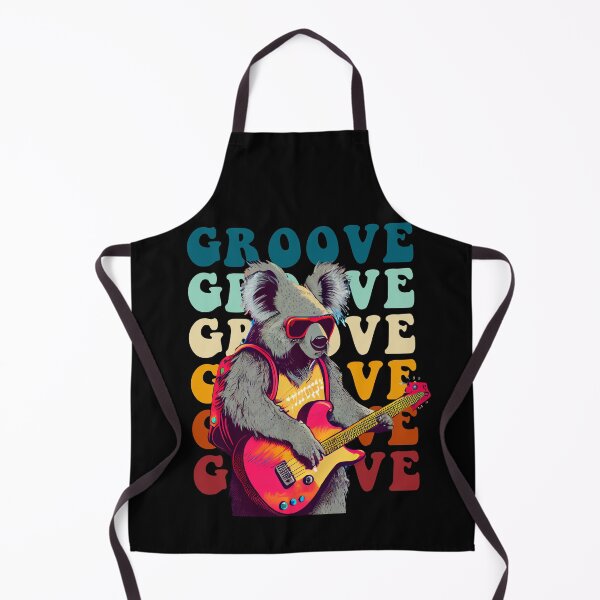 Item preview, Koala playing electric guitar - groove designed and sold by WildPortrait.