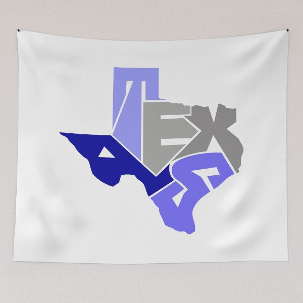 Item preview, State of Texas Typography Cowboys Colors designed and sold by RickyBarnard.