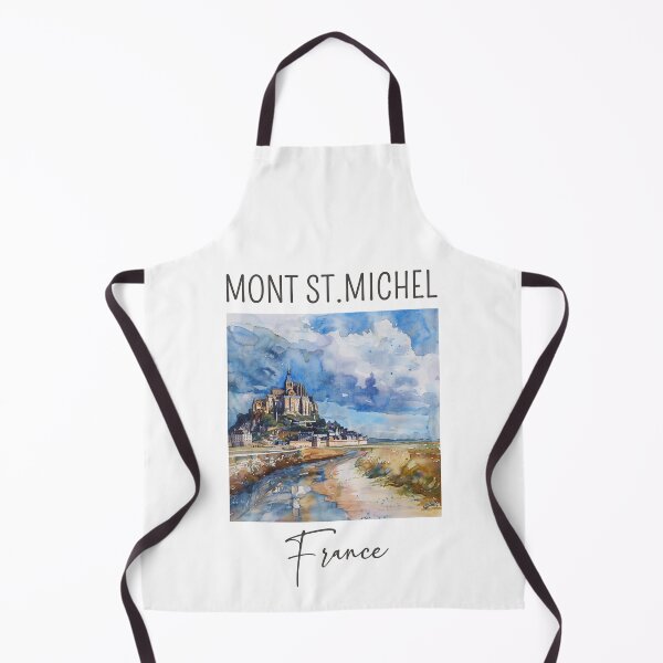 Item preview, A Watercolor Design of Mont Saint Michel - France designed and sold by Sketch-Shack.