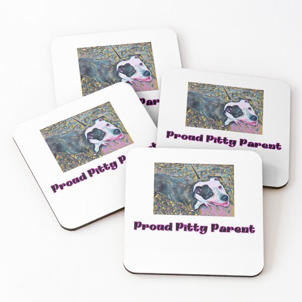 Item preview, proud to be a pitty parent designed and sold by Tao's Inspired Hands.