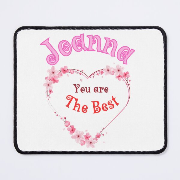 Item preview, Name Joanna, you are the best, colorful inscription - T-shirt designed and sold by barmaz.