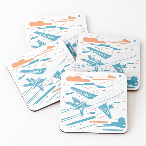 Item preview, JetBlue Dreams: Soaring High in Sky Blue Serenity! designed and sold by stil-etto.