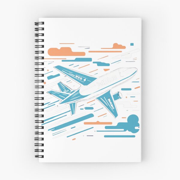 Item preview, JetBlue Dreams: Soaring High in Sky Blue Serenity! designed and sold by stil-etto.