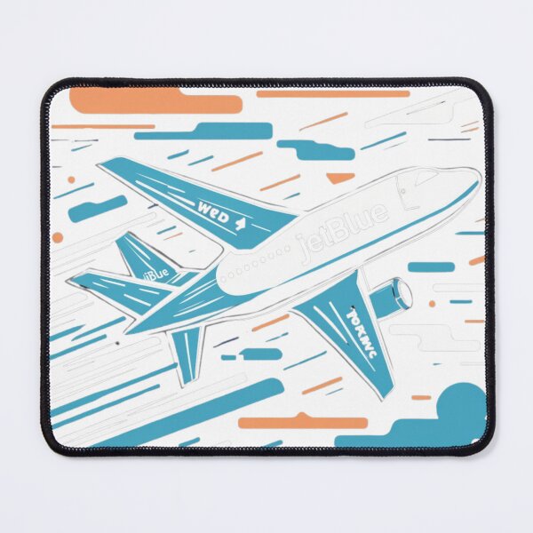 Item preview, JetBlue Dreams: Soaring High in Sky Blue Serenity! designed and sold by stil-etto.
