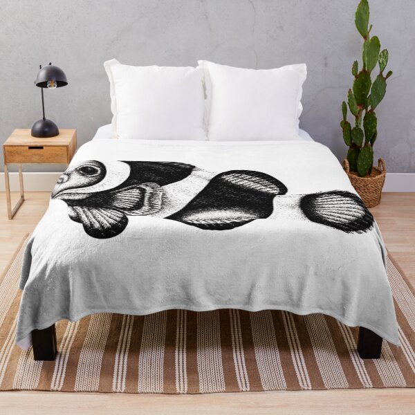 Item preview, Black onyx clownfish drawing designed and sold by LorenDowding.
