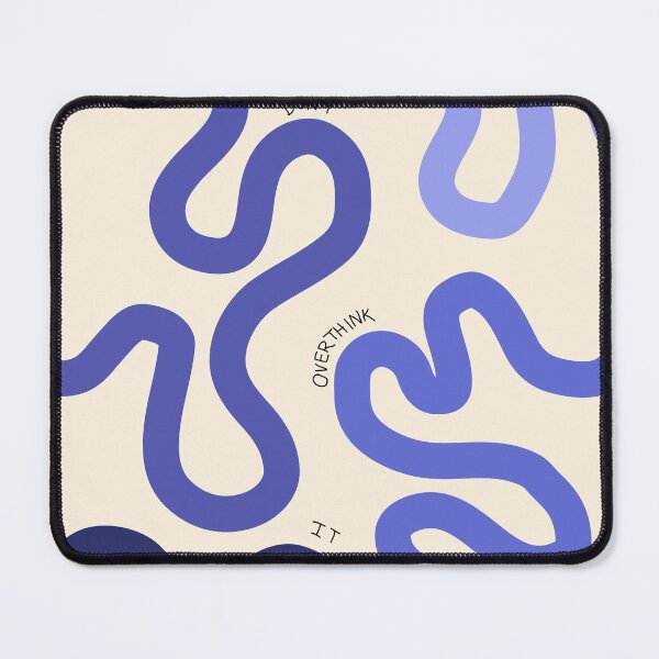 Item preview, Don't Overthink It Pastel Aesthetic Pinterest Minimalist Art Design designed and sold by pointense.