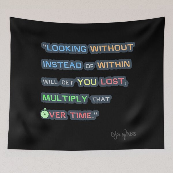 Item preview, "LOOKING..." Quote 04/22/2024 designed and sold by BJGWRDS.