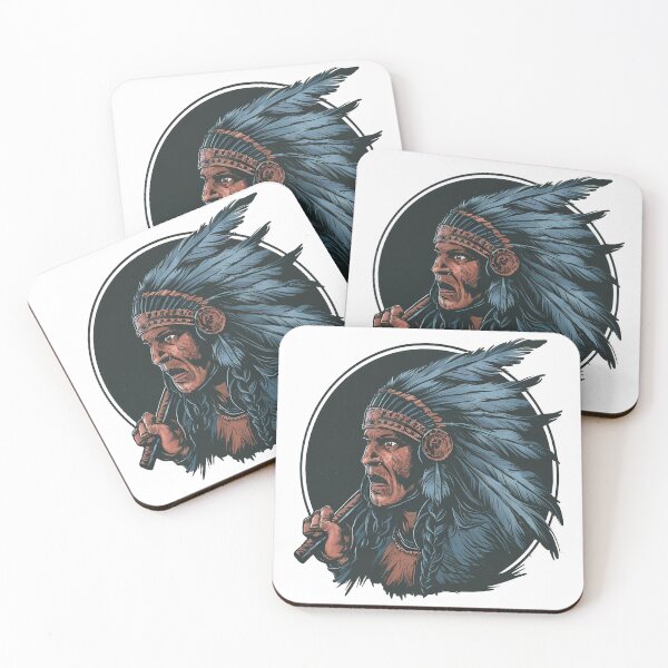 Item preview, Angry man with Native Americans  designed and sold by Nayfa.