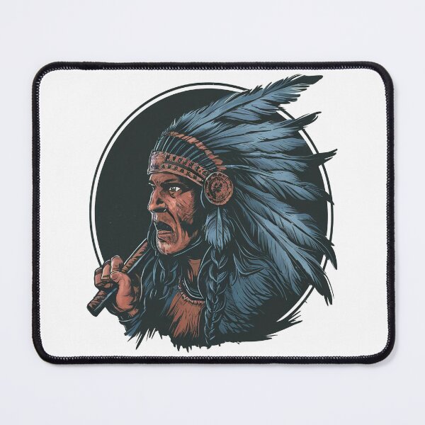 Item preview, Angry man with Native Americans  designed and sold by Nayfa.