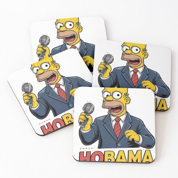 Item preview, Hobama: A Fusion of Hope and Leadership in Vibrant Artistry! designed and sold by stil-etto.