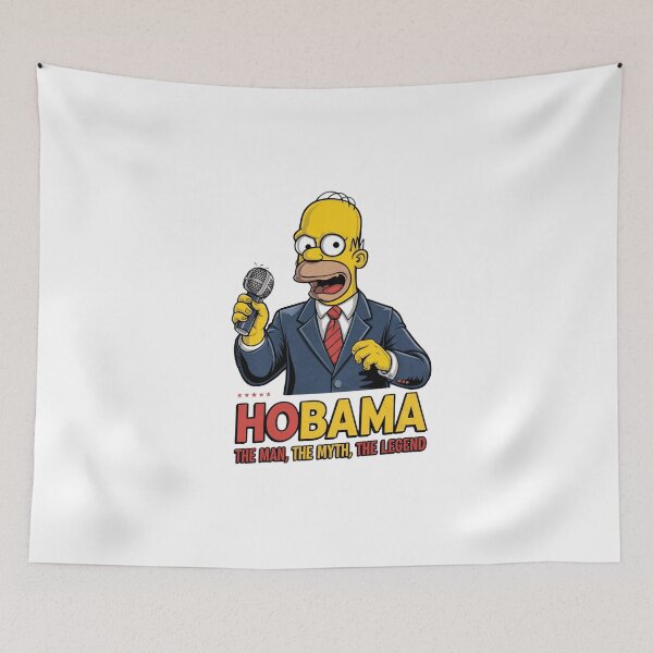 Item preview, Hobama: A Fusion of Hope and Leadership in Vibrant Artistry! designed and sold by stil-etto.
