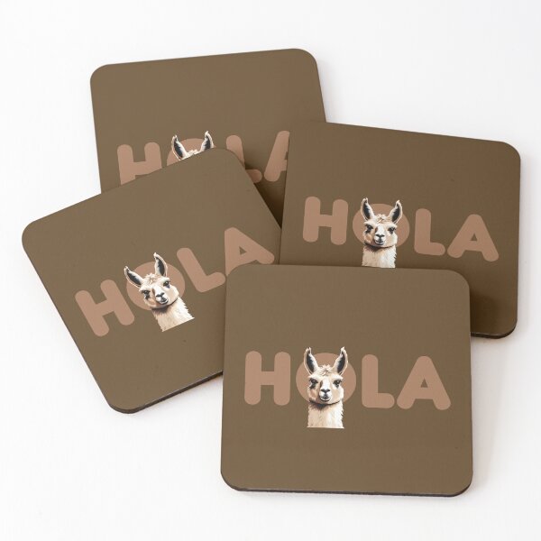 Item preview, HOLA LLAMA SPANISH FUNNY TEE DESIGN designed and sold by La Loca.