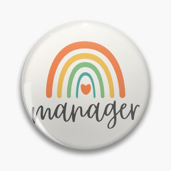 Item preview, Manager - Colorful Rainbow - Heart - Career designed and sold by patternjp.