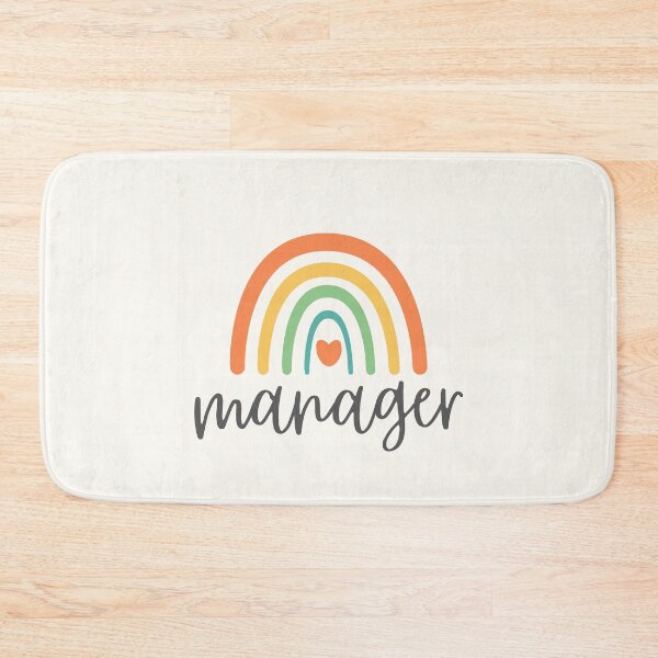Item preview, Manager - Colorful Rainbow - Heart - Career designed and sold by patternjp.