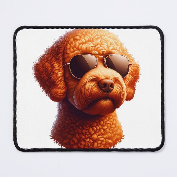 Item preview, Orange Lagotto Romagnolo Wearing Sunglasses designed and sold by TheAnimalZ00.