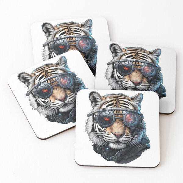 Item preview, ciberpunk tiger designed and sold by Deadv.