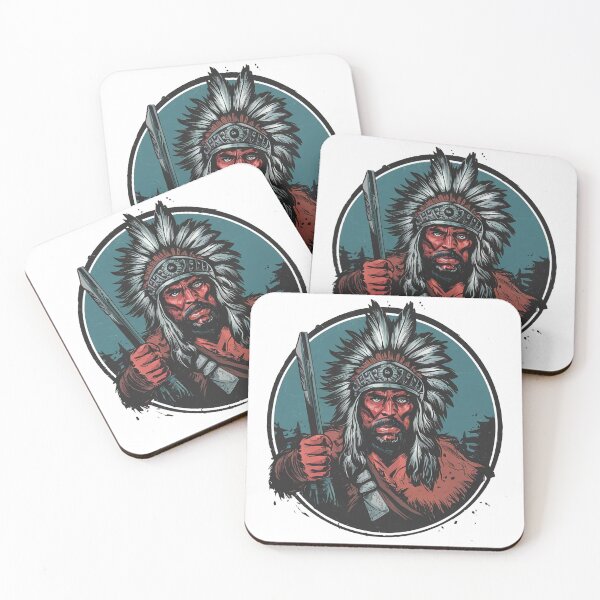 Item preview, Angry man with Native Americans 1 designed and sold by Nayfa.