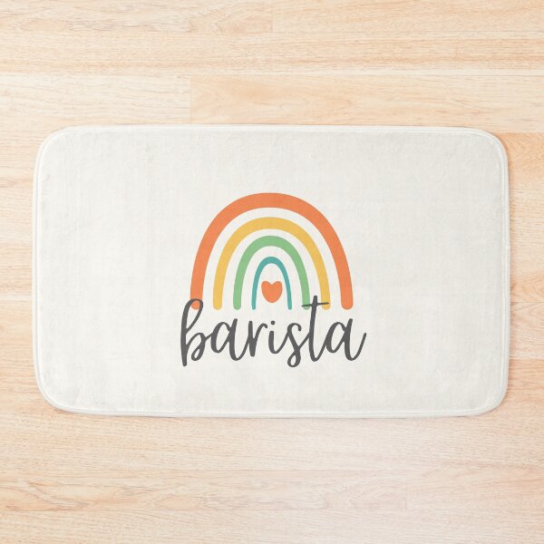 Item preview, Barista - Colorful Rainbow - Heart - Career designed and sold by patternjp.