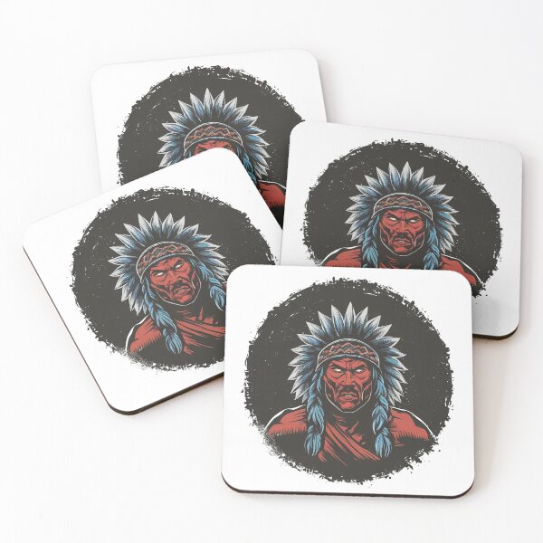 Item preview,  Angry man with Native Americans 2 designed and sold by Nayfa.