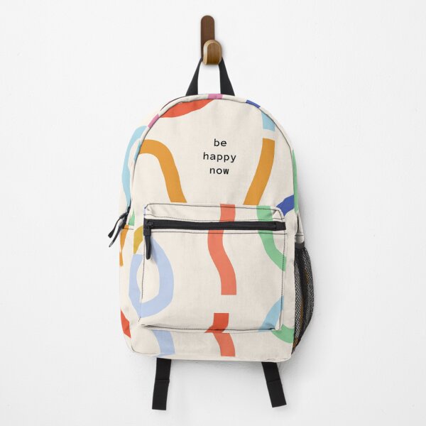 Item preview, Be Happy Now Pastel Aesthetic Pinterest Minimalist Art Design designed and sold by pointense.