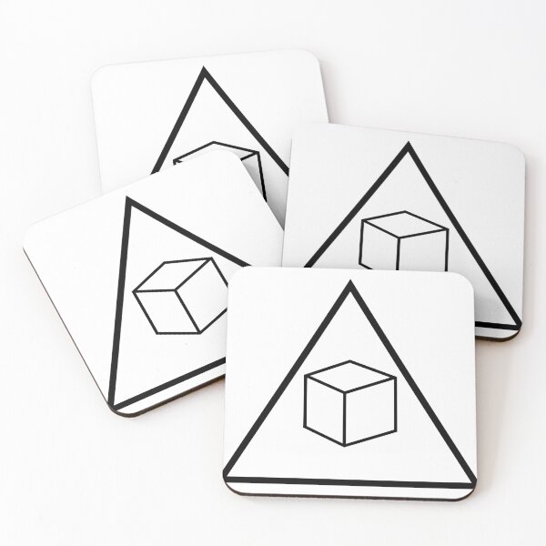 Item preview, Delta Cubes (Abed's Design) Greendale Community College - Black Logo designed and sold by TalosDesigns.