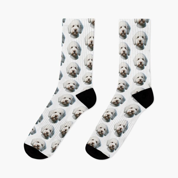 Item preview, White Lagotto Romagnolo Dog designed and sold by TheAnimalZ00.