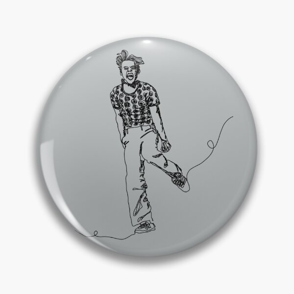 Item preview, Harry Styles line art designed and sold by Pickle-Lily.