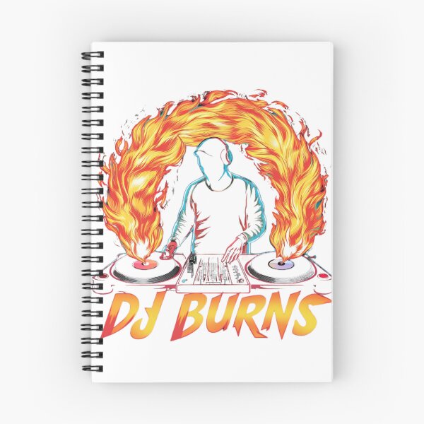 Item preview, DJ Burns: Igniting the Dance Floor with Electric Energy and Rhythmic Beats! designed and sold by stil-etto.