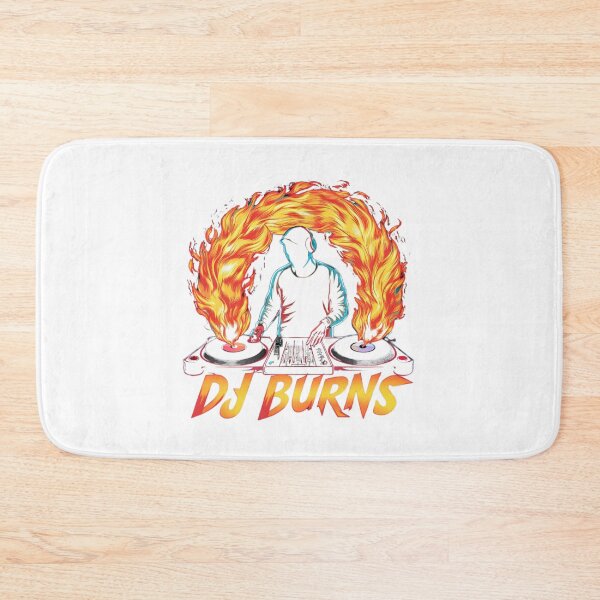 Item preview, DJ Burns: Igniting the Dance Floor with Electric Energy and Rhythmic Beats! designed and sold by stil-etto.