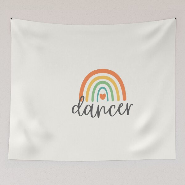 Item preview, Dancer - Colorful Rainbow - Heart - Career designed and sold by patternjp.