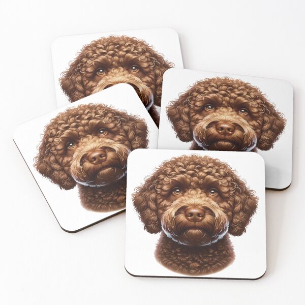 Item preview, Brown Lagotto Romagnolo Dog designed and sold by TheAnimalZ00.