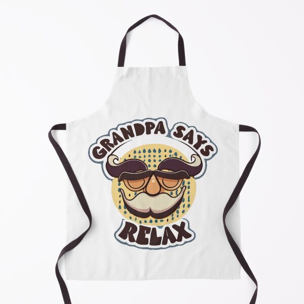 Item preview, Grandpa Says Relax Comic Style Design designed and sold by NiftyWrx.