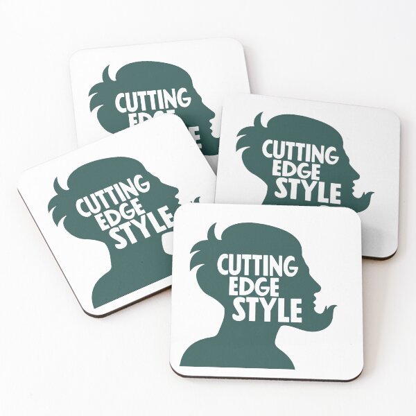Item preview, Cutting Edge Style Haircut Silhouette designed and sold by NiftyWrx.